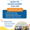 THÔNG BÁO TUYỂN SINH KHÓA HỌC “QUẢN TRỊ DOANH NGHIỆP CAO CẤP