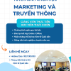THÔNG BÁO TUYỂN SINH KHÓA HỌC “MARKETING VÀ TRUYỀN THÔNG” THÁNG 11/202