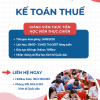 THÔNG BÁO TUYỂN SINH KHÓA HỌC “KẾ TOÁN THUẾ” THÁNG 08/2026