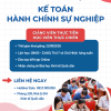 THÔNG BÁO TUYỂN SINH KHÓA HỌC “KẾ TOÁN HÀNH CHÍNH SỰ NGHIỆP” THÁNG 08/2026