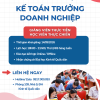THÔNG BÁO TUYỂN SINH KHÓA HỌC “KẾ TOÁN TRƯỞNG DOANH NGHIỆP” THÁNG 09/2026