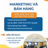 THÔNG BÁO TUYỂN SINH KHÓA HỌC “MARKETING VÀ BÁN HÀNG” THÁNG 11/2026